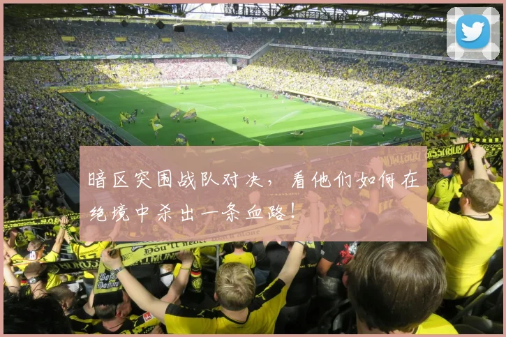 暗区突围战队对决，看他们如何在绝境中杀出一条血路！